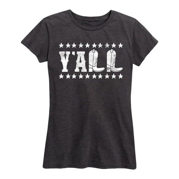 Country Casuals - Y'all - Women's Short Sleeve Graphic T-Shirt