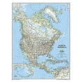 thumbnail image 2 of NATIONAL GEOGRAPHIC NORTH AMERICA WALL MAP 24 X 30, 2 of 3