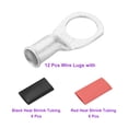 thumbnail image 7 of 12 Pcs 6 AWG - 5/16" Tinned Copper Cable Lugs, Battery Cable End with 12pcs Heat Shrink, 7 of 7
