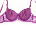 thumbnail image 3 of Women Super Boost Front Push Up Bra Gel Padded Side Support Plunge A B Cup Bra, 3 of 5
