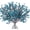 Peacock Blue, variant on 6PCS Babys Breath Artificial Flowers Fall Faux Gypsophila Bouquet Real Touch European Fake Silk Flowers Arrangements for Wedding Table Centerpiece Festival Vase Fall Decor