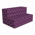 thumbnail image 1 of Flamingo Foldable Mattress, Aloha Exotic Birds, 74.8" x 39.4", Plum and Pink, by Ambesonne, 1 of 6