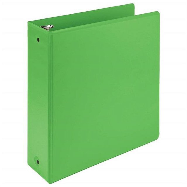 Samsill SAM14830 Classeur de Référence à Anneau Rond Biobasé 1 Po, 11 x 8.5 Po - Noir