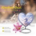 thumbnail image 5 of Crystal Dragon Heart Urns And Keepsakes For Ashes - Human Remains Urn Adult - Urns For Woman Human Ashes - Keepsake Urns For Ashes - Urns For Men Ashes Adult Male - Urns (Size - 3inch, 2pcs), 5 of 5