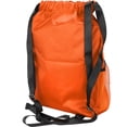 thumbnail image 4 of Sacs à Cordon, Sac à Cordon en Fibre de Polyester Solide pour Voyage pour Femmes Orange, 4 of 8