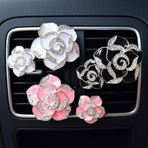 GOOHOCHY Perfume Clip Aesthetic Car Decor Accessories for Women Pink