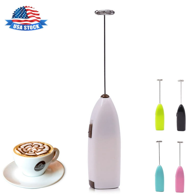 Deluxe Milk Frother Whisk Mixer - Perfect for Coffee, Cappuccino