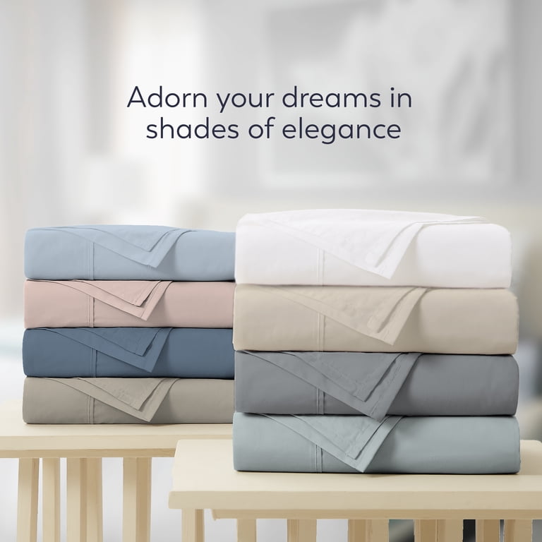 Aireolux 100% Cotton 600 Thread Count Twin Sateen Sheet Set photo 2