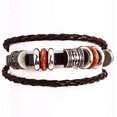 thumbnail image 1 of IBAOLEA Bracelet Rétro Tissé Perlé Design Unique Bracelet Multi-Couches Accessoires de Voyage Magasinage, 1 of 6