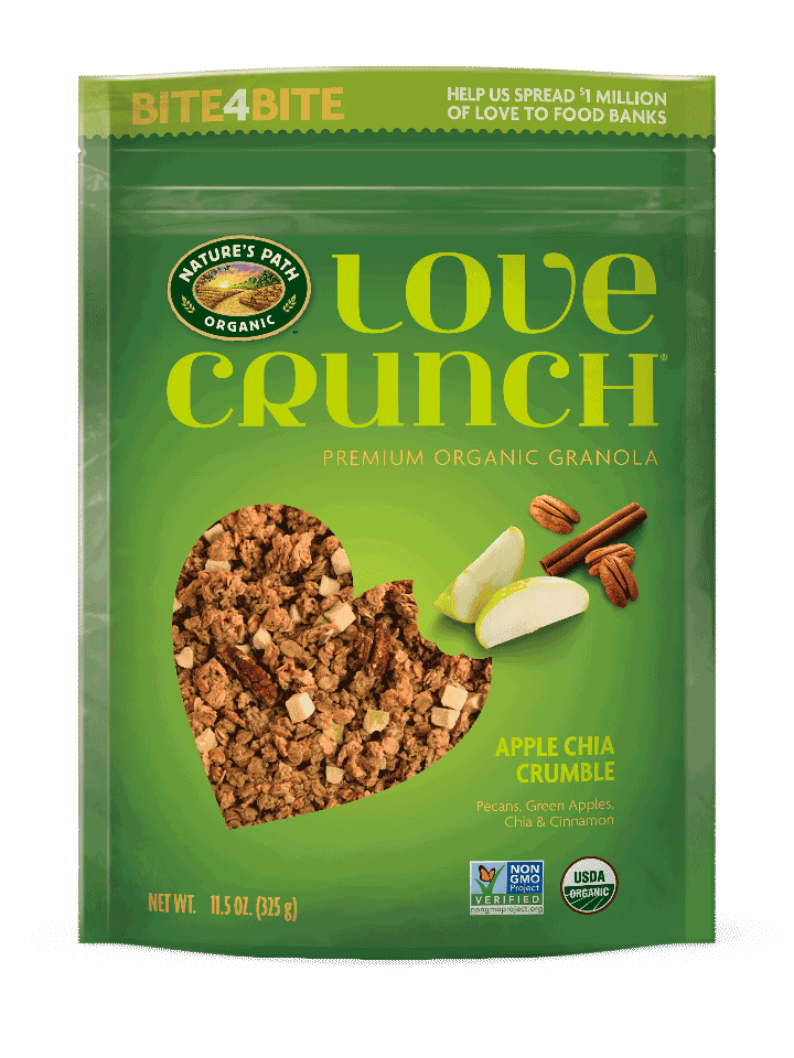 Love Crunch Organic Granola, Apple Chia Crumble, 11.5 oz