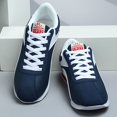 thumbnail image 3 of [Retro Sneakers | Durable] Men's Retro Sneakers | Durable Comfortable Lace-up | Four-Season Casual Versatile Fresh College Style Sports Road Running Shoes, 3 of 9