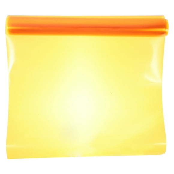 KAKOWELY Teinte de Phare 30 X 120 cm Phares Auto-Adhésifs Feux Arrière Feux Antibrouillard Film Vinyle Teinté (Orange) 47.24"X11.81"X0.2 Pouces