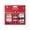 Red, variant on Kiss Impress Press On Nails Limited Edition Holiday Gift Set #12, 3-Pack, 90 Fake Nails
