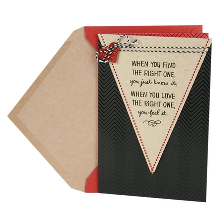 - Hallmark Valentine's Day Card for Significant Other (Chevron One and Only)
