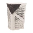 thumbnail image 1 of 60L Slim Laundry Hamper, Clothes Basket, Lid, Ventilated, Plastic, 17.25"L x 13.75"W x 23.5"H, 1 of 6