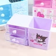 thumbnail image 3 of Sanrio-portalápices Cinnamoroll, caja de almacenamiento Kawaii Kuromi Hello Kitty Melody Girl, juguetes de papelería de escritorio de gran capacidad, 3 of 5