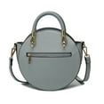 thumbnail image 3 of MKF Collection Nobella Croco Women's Crossbody Handbag by Mia K - Light Gray, 3 of 13