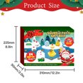 thumbnail image 3 of Calendario navideño caja ciega 24 días caja regalo pellizco navideño 31x225x5cm juguetes pequeños 3-5cm ANGGREK Otros, 3 of 8