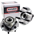 thumbnail image 1 of MotorbyMotor 513277 Front Rear Wheel Bearing and Hub Assembly Fits for Buick Enclave, Chevy Traverse, GMC Acadia, Saturn Outlook Wheel Hub Bearing Assembly 6 Lug with ABS-2pc Set, 1 of 4