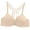 Beige, variant on Padded Sports Bra for Women Fashion Leopard Print Beautiful Back Lace Bra Seamless Bra Women Size Bra and Panty Set, Style 3123, Hot 34B