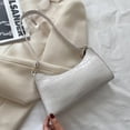 thumbnail image 3 of LHSHID Women's Tote Shoulder Bag Fashion Exquisite Shopping Bag Retro Casual Female Leather Solid Color Chain Handbag for Women 2022, 3 of 6