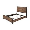 thumbnail image 3 of Origins by Alpine Weston California King Wood Bed in Rustic Pine, 3 of 6