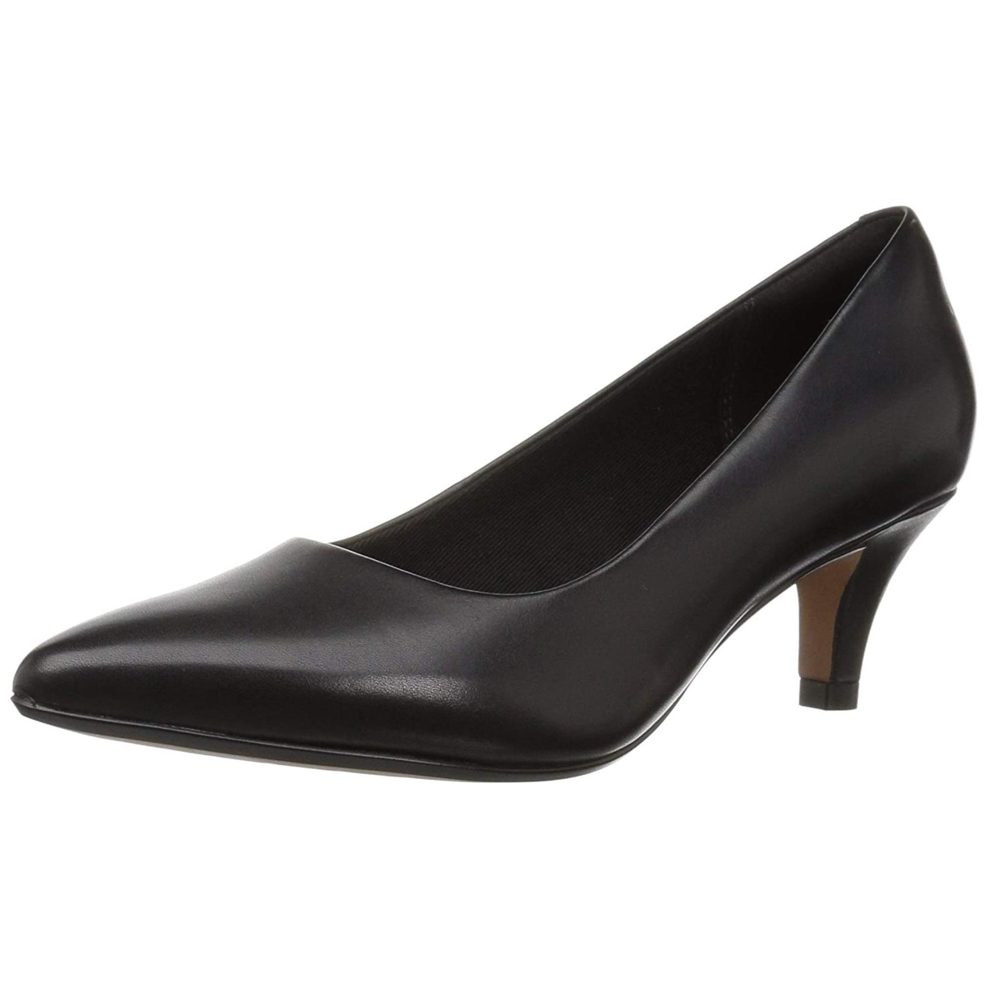 Clarks Womens Linvale Jerica Leather Pointed Toe Walmart