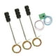 thumbnail image 1 of 3pcs 60mm Modelo 3-Luces de señal de tráfico de metal ligero 5-6V LED, 1 of 9