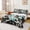 Brown Beige A, variant on Feelyou Cowhide R Letter Twin Sheets for Women Girls, Western Farmhouse Style Bedding, Turquoise Brown, 3-Piece, 1 Flat Sheet, 1 Fitted Sheet and 1 Pillowcase