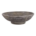 thumbnail image 5 of Rustic Oversized Oval Decorative Bowl - Complements Coffee Table Decor and Centerpiece Table Decorations - Ideal for Home Decor Accents, Key Bowl, Candy Bowl, and Kitchen Counter Decor - 3.75", Brown, 5 of 10