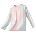 thumbnail image 1 of Plebaso Boys Girls Athletic Tops Kids Sun Protection Shirts Long/Short Sleeve Crew Neck Quick Dry T-Shirts, 1 of 3