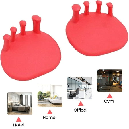 

Awmark 1 Pair Portable Toe Separator Toe Divider for Pain Relief Toe Valgus Corrector Gym Yoga Fitness Toe Arch Trainer Leg Exerciser for Men Women Overlapping Toes