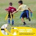 thumbnail image 4 of Set de fútbol con bandera Azuery para 14 jugadores, con 42 banderas, 8 conos y pelota, 4 of 6