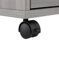 thumbnail image 4 of Bush Business Furniture Hustle Rolling Storage Cabinet with Drawers and Shelves in Platinum Gray, 4 of 10