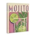 thumbnail image 3 of Stupell Industries Traditional Retro Mojito Cocktail Canvas Art, 16 x 20, by Janelle Penner, 3 of 8