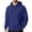Navy#270806FF, variant on Zorvxlyn Mens Flannel Hoodie Dropp Shoulder Oversized Hooded Sweatshirts for Men Winter Flannel Streetwear Pullover Sweatshirts for Men with Pocket Pink XL