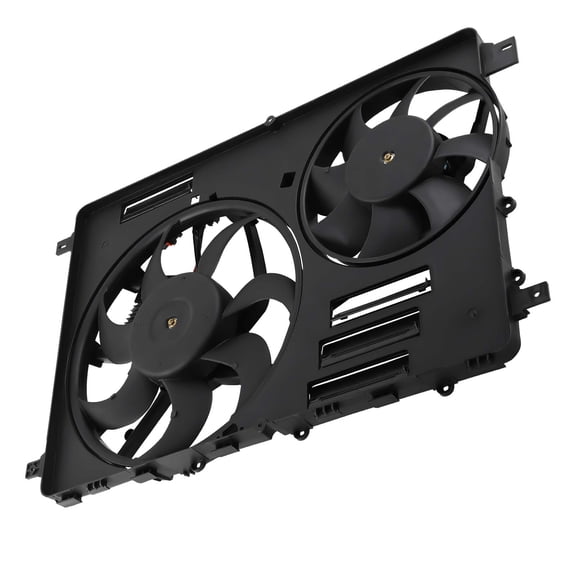 Maxpeedingrods Dual Radiator Cooling Fan for Land Rover Discovery Sport LR2 Evoque 2012-2016