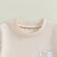 thumbnail image 5 of Summer Toddler Girl Clothes 2t 3t 4t 5t Embroidered Baby Girl Outfit 2 Piece Doll Neck Striped Shirt Shorts Set Kaprioy Fourth of July Baby Girl Outfit, 5 of 6