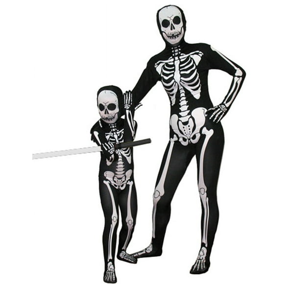 AltSkin Combinaison en Spandex/Lycra (Enfants, Squelette)