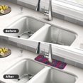 thumbnail image 4 of Sikiie Colorful Snake Splash Guard for Sink Faucet-1 PC Super Absorbent Fast Drying Mat Sink Gadgets-Splash Guard for Kitchen, Sink Mat, 4 of 7