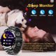 thumbnail image 3 of Reloj inteligente para teléfonos, rastreador de actividad física con función de hacer y responder llamadas, reloj inteligente con monitor de frecuencia cardíaca y sueño, seguimiento de actividad,, 3 of 7