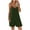 Army Green, variant on Jamicy Casual Rompers for Women Gift for Women Womens Rompers Casual Sleeveless Shorts Jumpsuits Overalls Strap Wide Leg Short Romper One Piece Loose Beach Dresses with Pockets