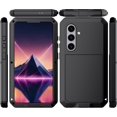 thumbnail image 2 of for Galaxy S24 Case,Full Body Protective Cover Heavy Duty Shockproof [Tough Armour] Aluminum Alloy Metal Case with Silicone Built-in Screen Protector for Samsung Galaxy S24 6.1" - Black, 2 of 7