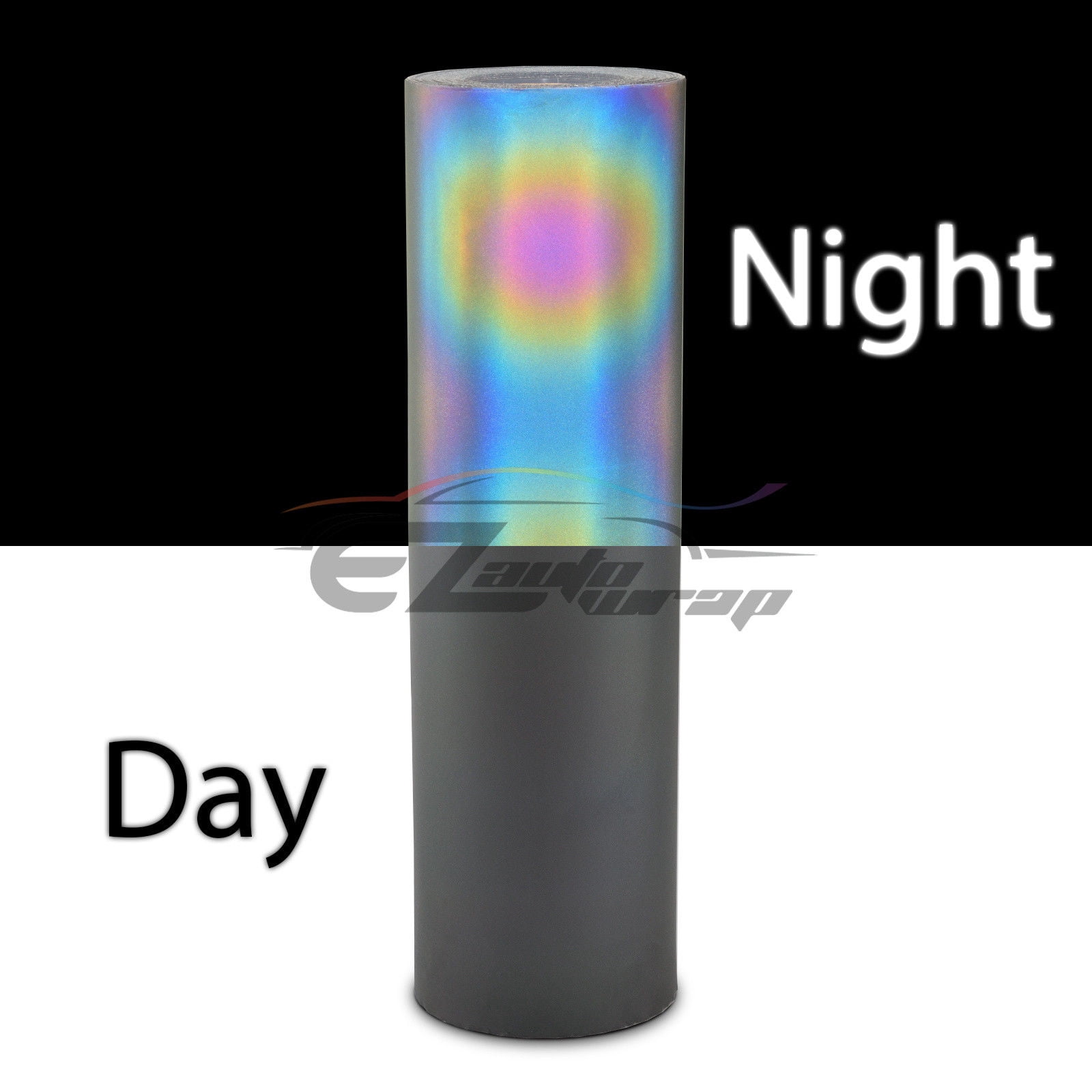 ESSMO™ Reflective Rainbow Heat Transfer Vinyl HTV T-Shirt 20" Wide Roll Iron Heat Press RT01 20"x72"