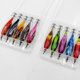 thumbnail image 4 of Fishing Lures Shrimp Lure Baits Glow Jig Hook 8cm 5.6g Glow Squid Jig Artificial Hard Baits Cuttlefish Hook Multicolor, 4 of 4