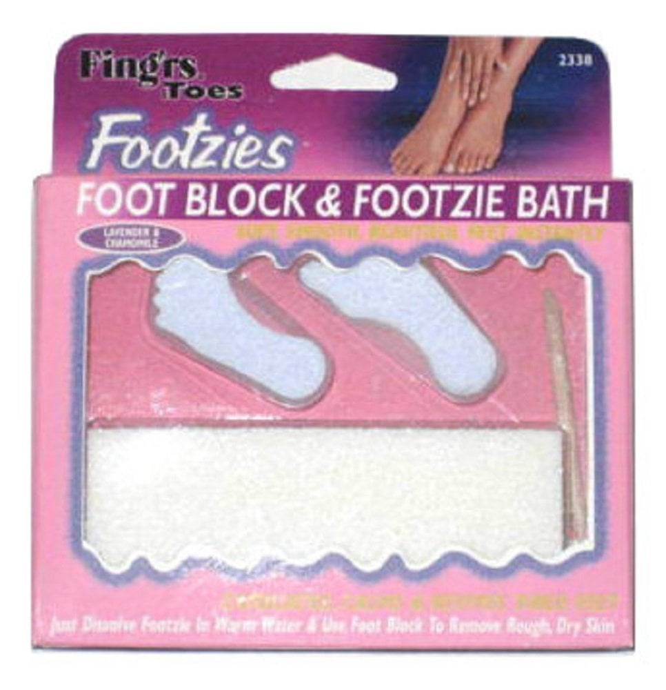 Fing'rs & Toes Foot Block & Footzie Bath Lavender & Chamomile
