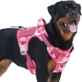 thumbnail image 1 of Arnés para perros AUROTH Tactical, sin tirones, reflectante, rosa camuflaje, 1 of 7