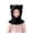 a49-Black, variant on Baby Beanie Fleece Lined Neck Warmer Toddler Winter Hat Boys Girls Kids Hats(3-10 Years,Blue)