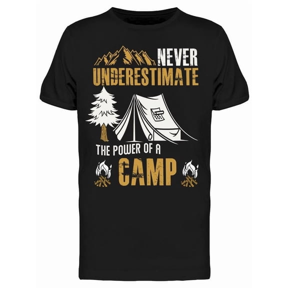 The Power Of A Camp Tee Men's -Image by Shutterstock