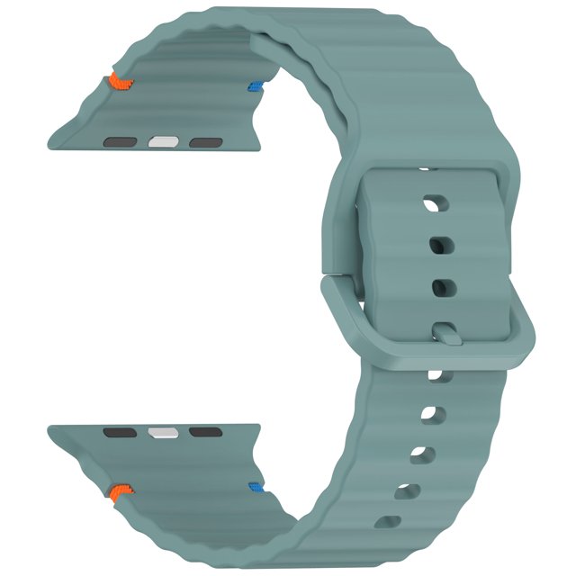 Correa de silicona para Apple watch Ultra Band 49mm 46mm 45mm 42mm 44mm 40mm 41mm correa de pulsera iWatch serie 10 9 8 6 7 5 SE